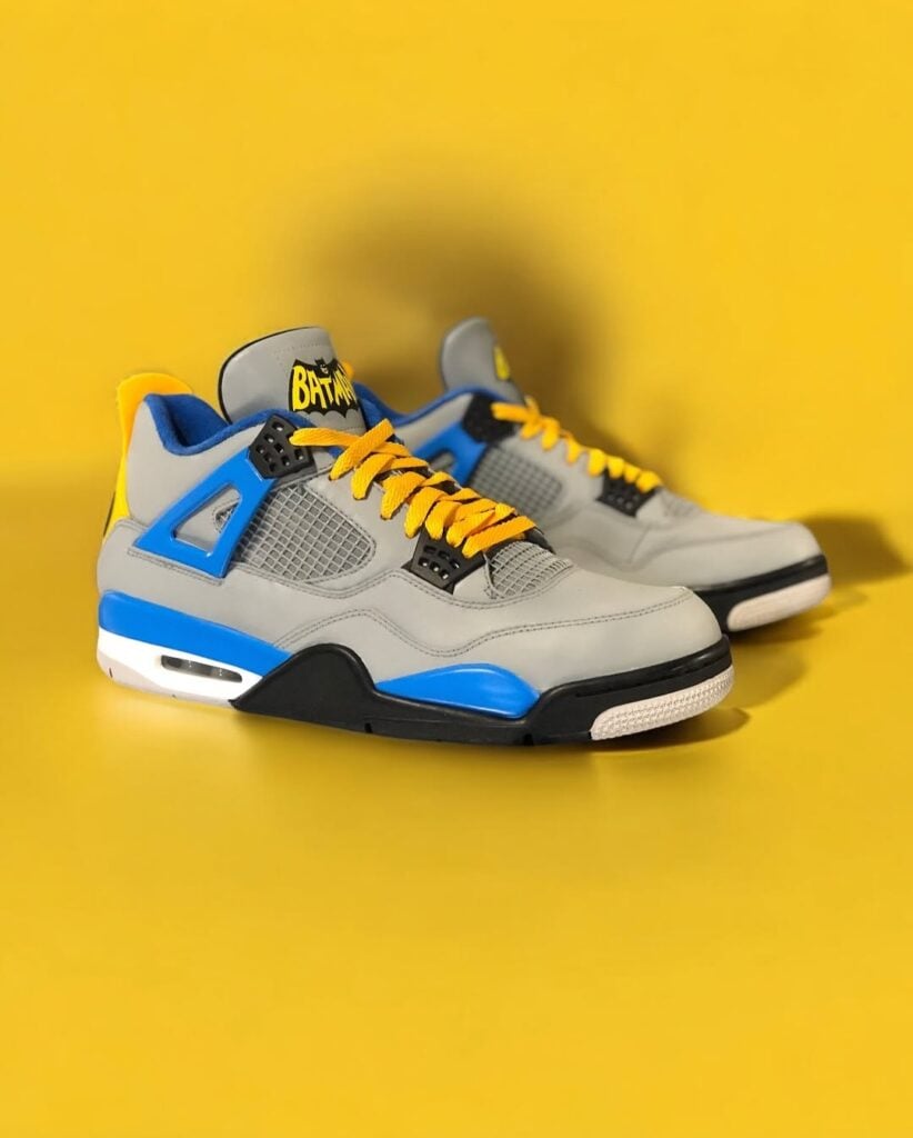"Batman" Air Jordan 4 Adam West