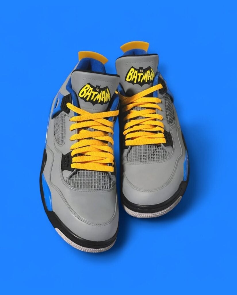"Batman" Air Jordan 4 Adam West