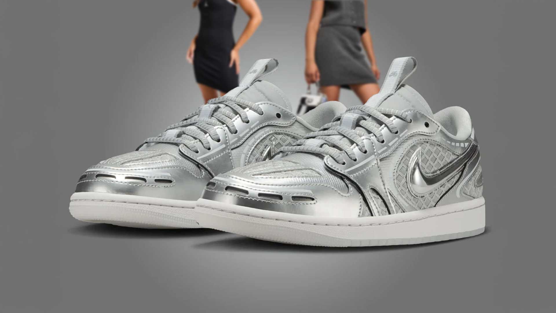 Air Jordan 1 Method of Make “Metallic Silver”