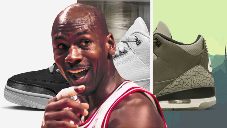 Air Jordan 3 Sneakers Releasing in 2025