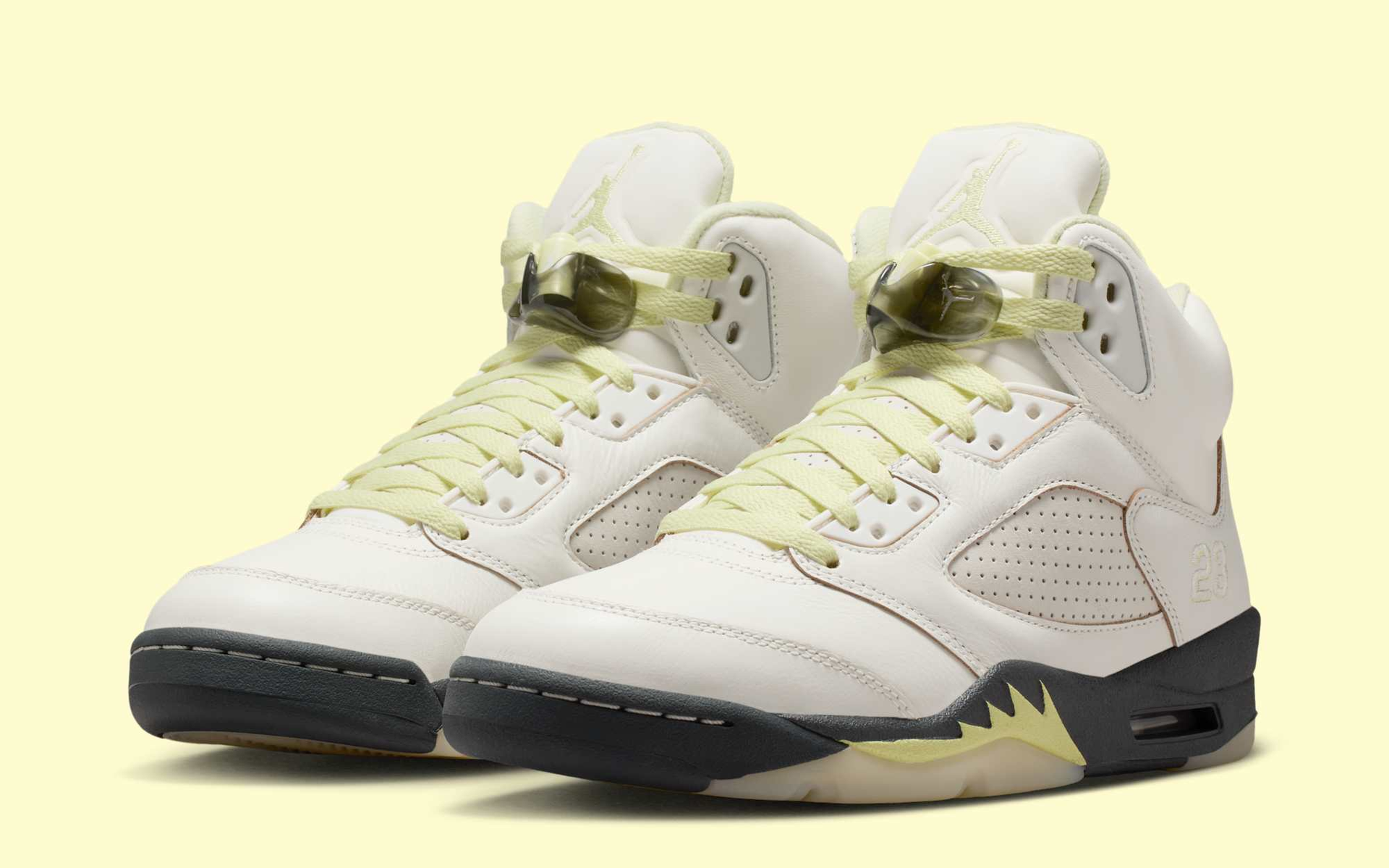 Air Jordan 5 "Luminous Green"