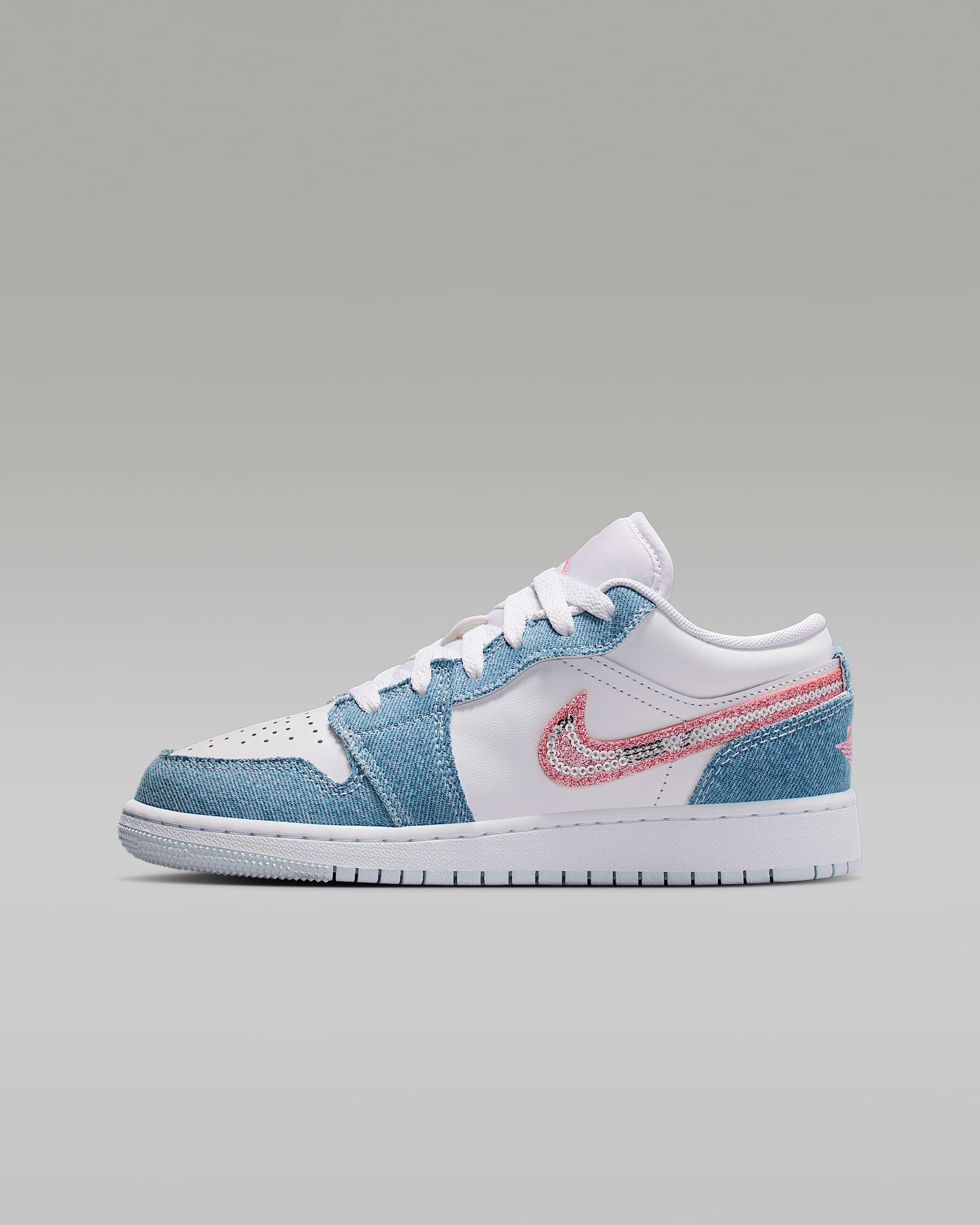 Air Jordan 1 Low "Denim Sequin"