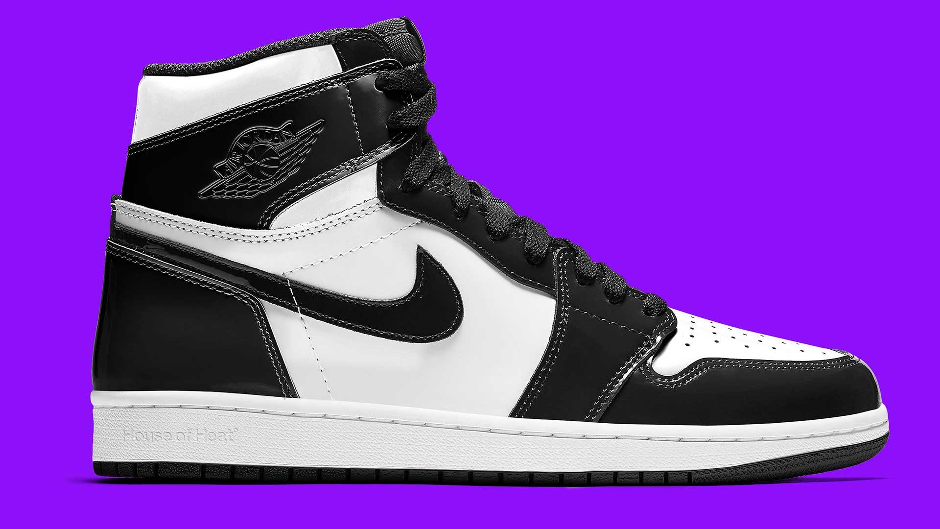 Air Jordan 1 High OG Patent "Black/White"