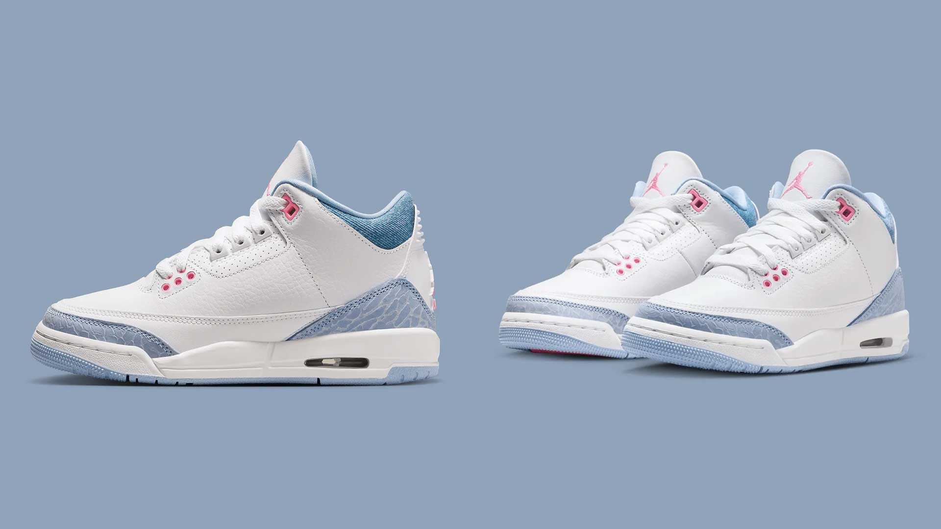 Air Jordan 3 "Cobalt Bliss/Pink Glow"