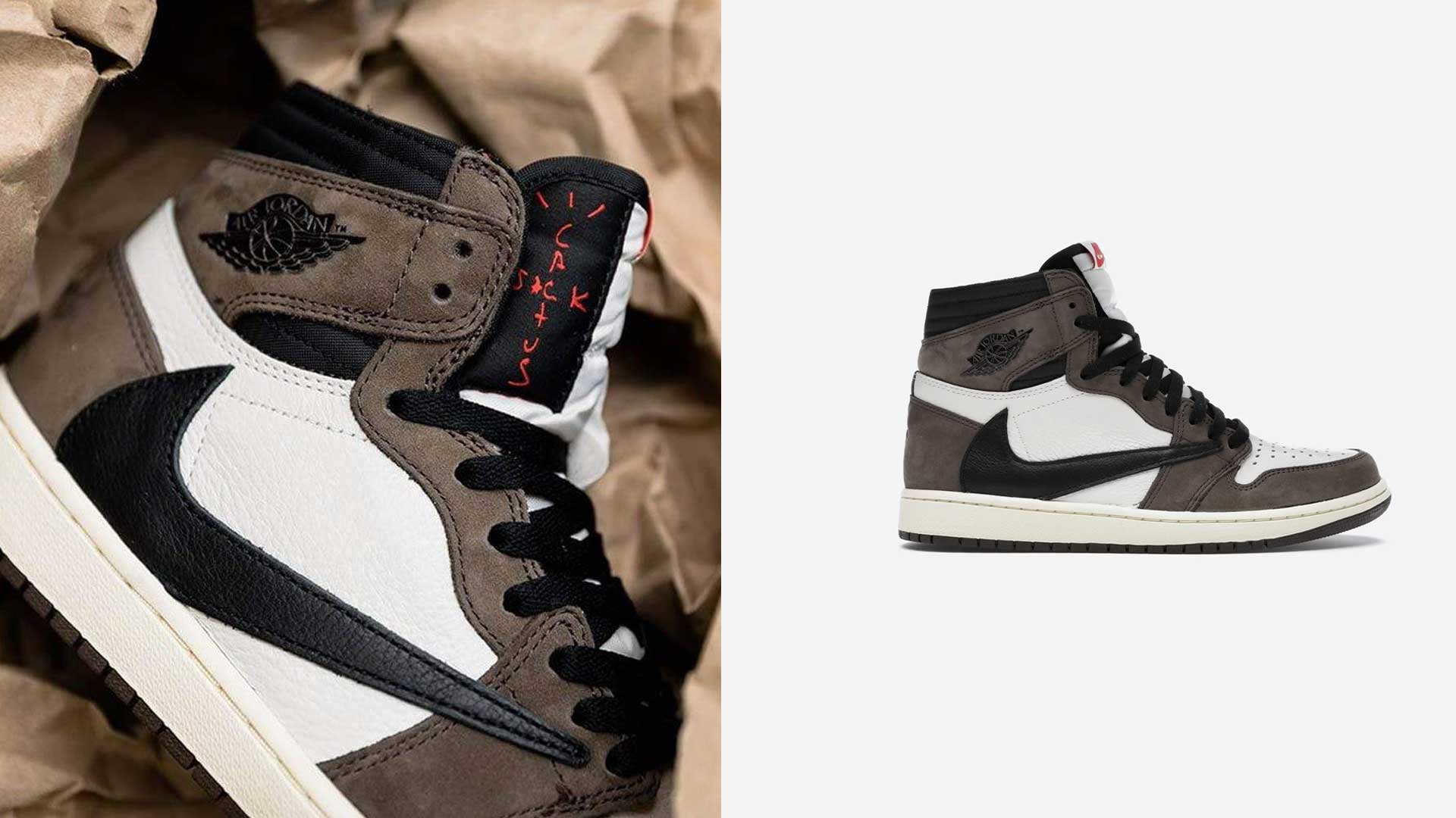 Travis Scott x Air Jordan 1 High "Mocha"