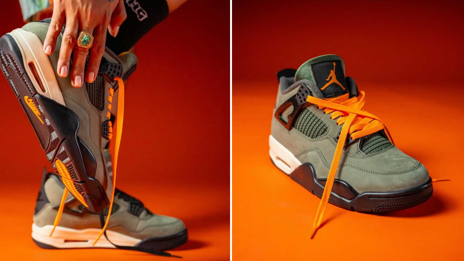 Undefeated x Air Jordan 4