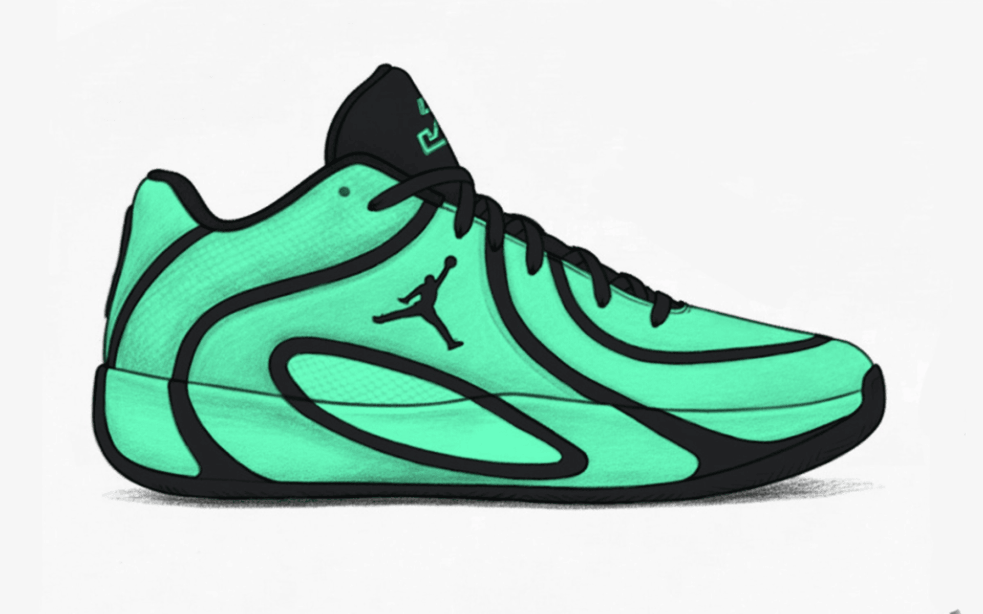 Jordan Tatum 4 "Green Glow"