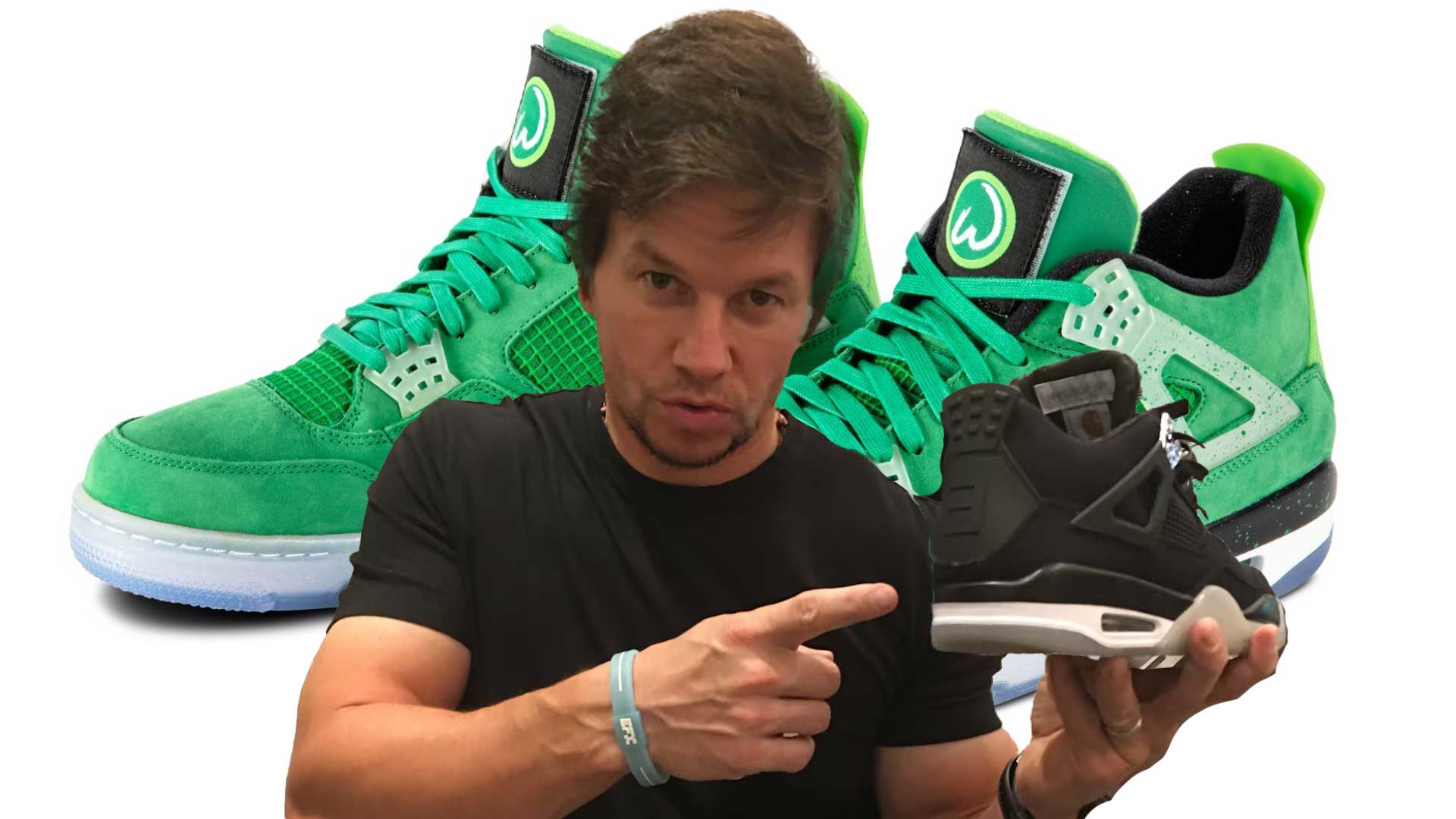 Mark Wahlberg Air Jordan Sneakers