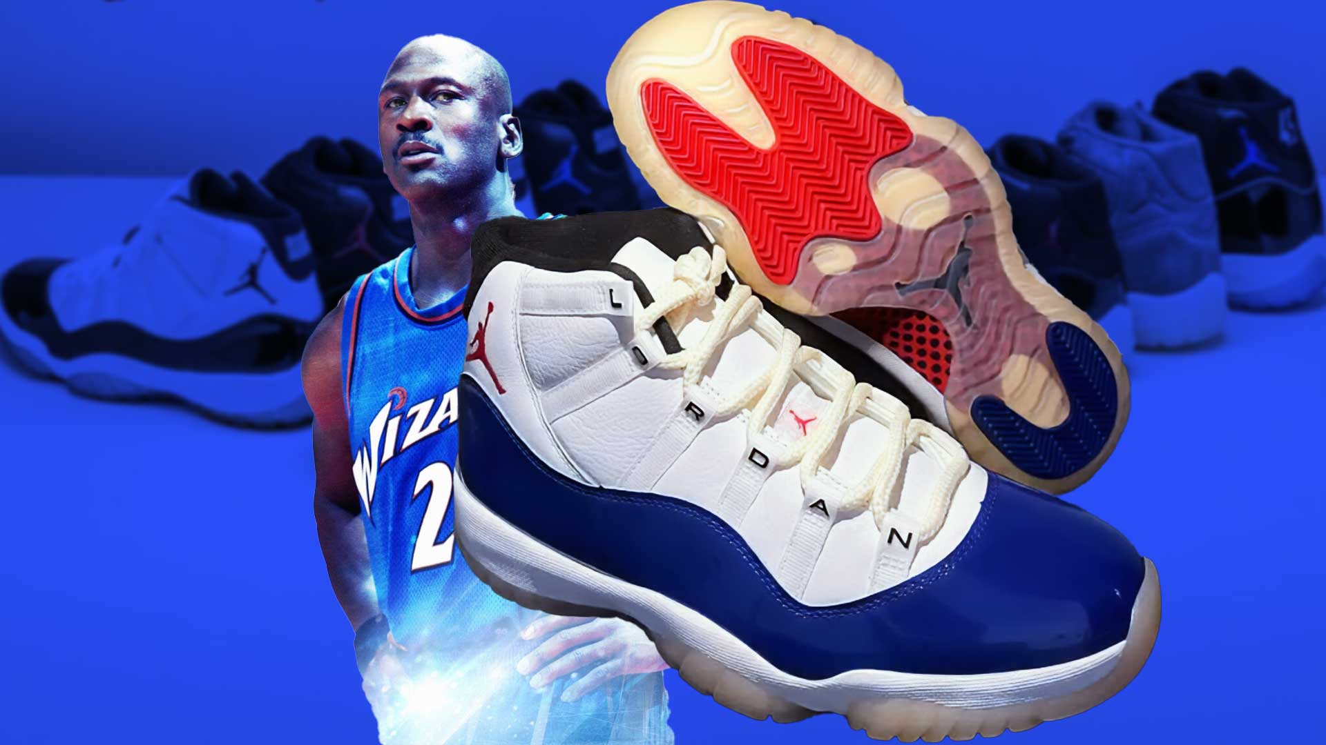 michael-jordan-Air-Jordan-11-Rare-Air-Colorway
