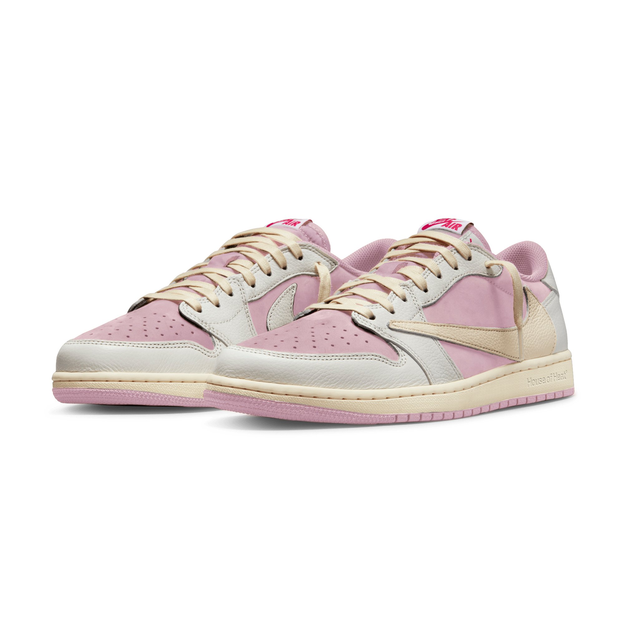 Travis Scott x Air Jordan 1 Low "Shy Pink"
