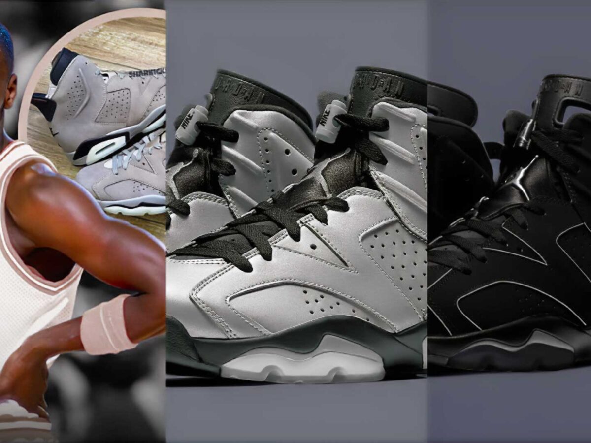 reflective jordan 6s