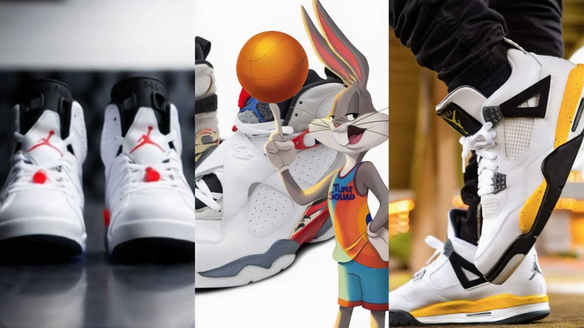 White Air Jordans 2025 2026