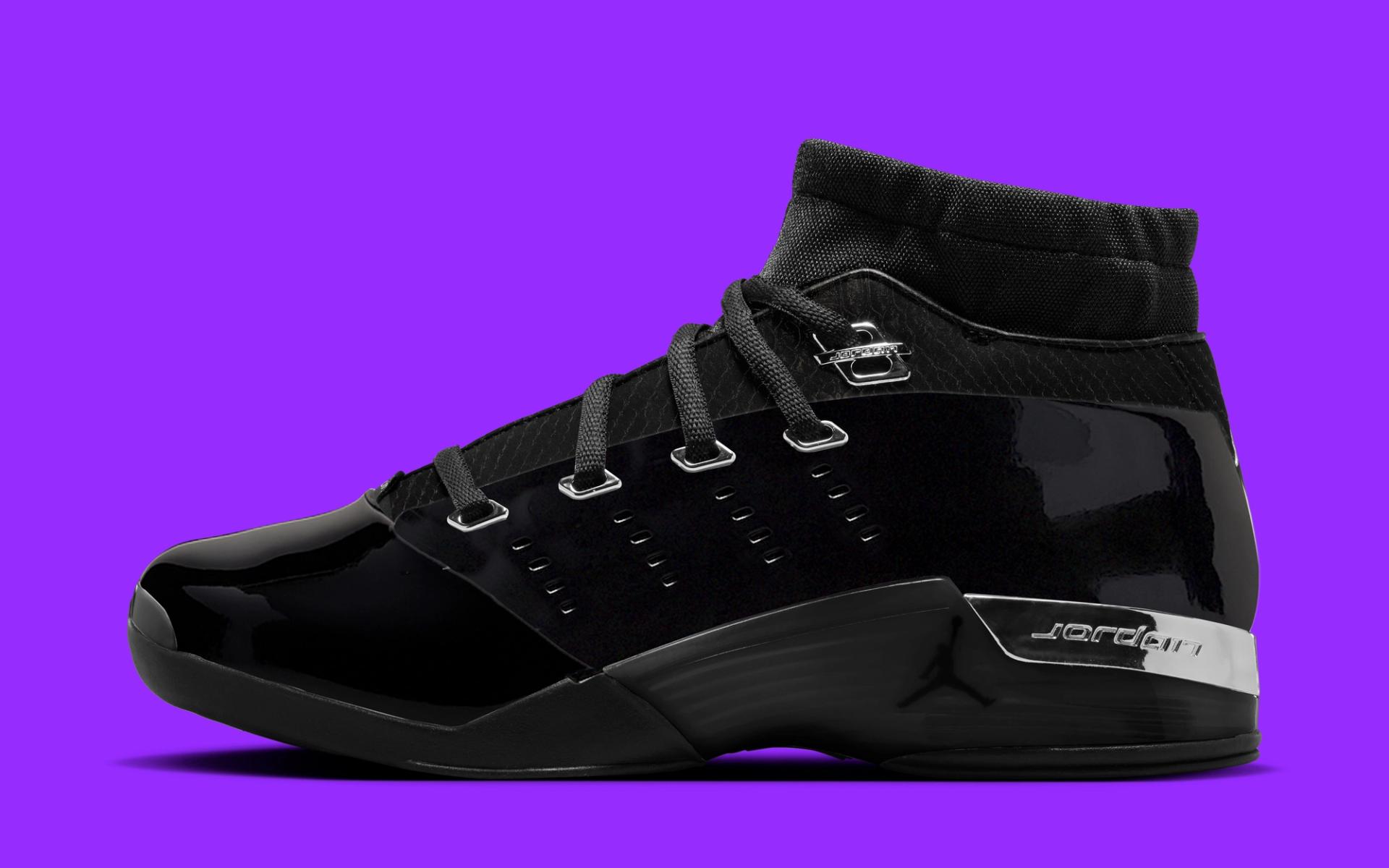 Air Jordan 17 Low "Black Patent"