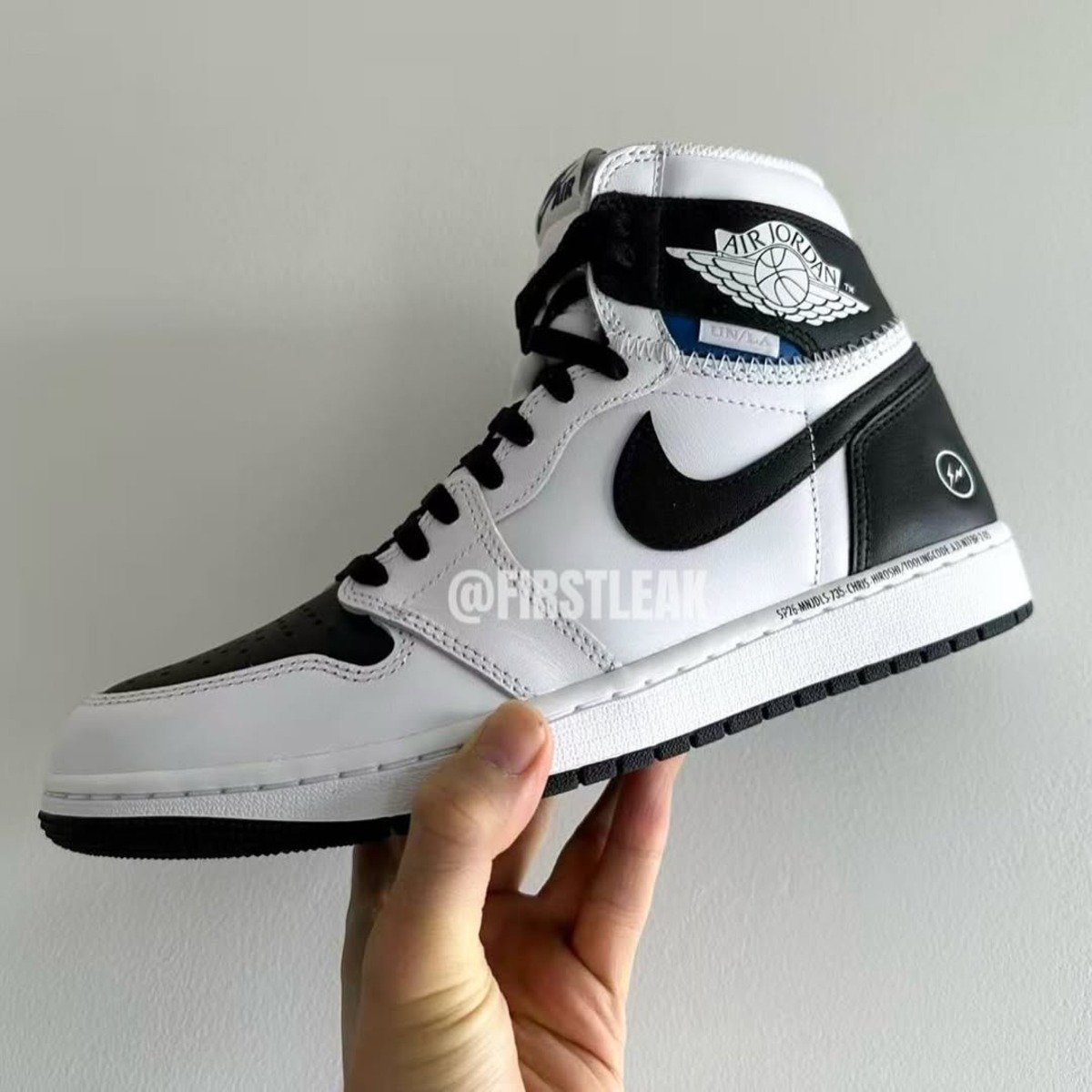 Union x Fragment x Air Jordan 1 High OG "White/Black"