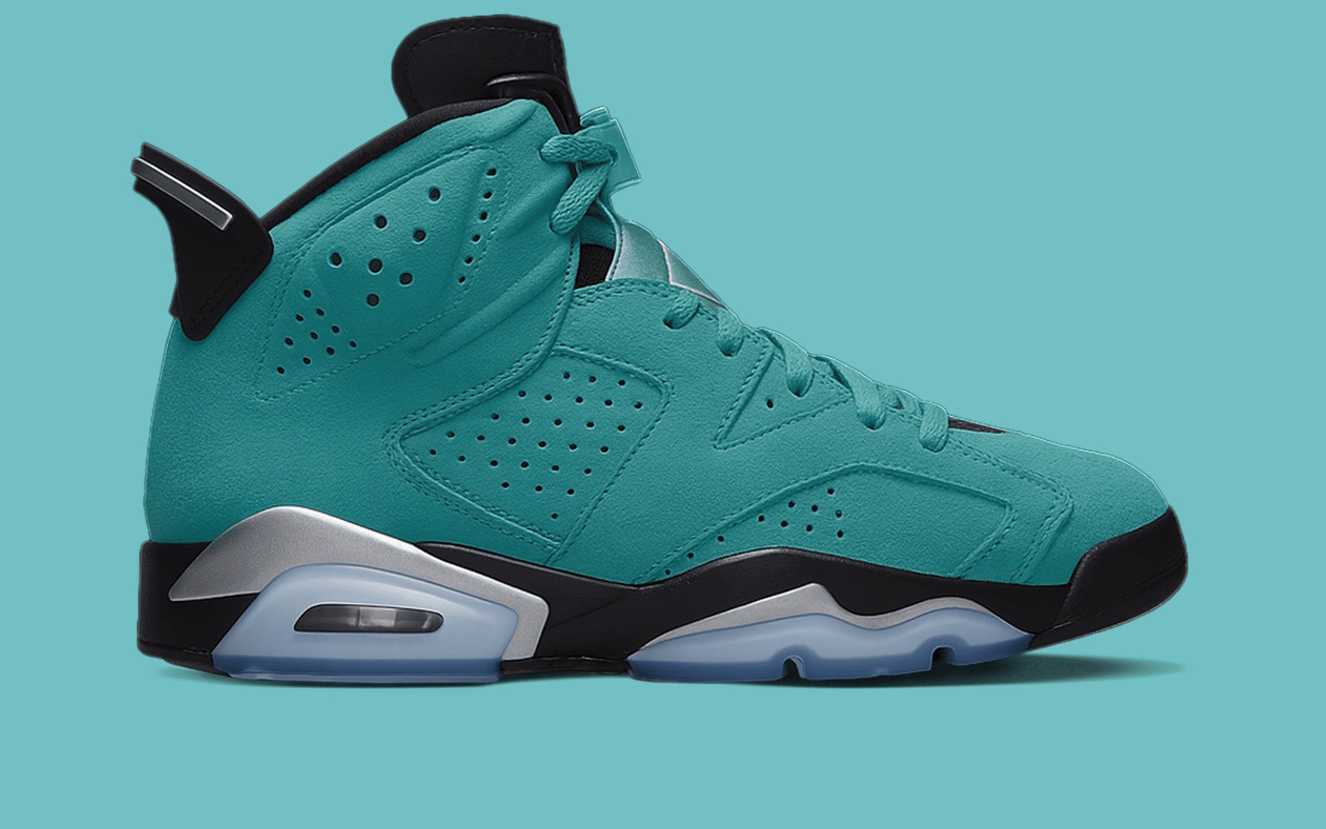 Air Jordan 6 "Light Aqua"