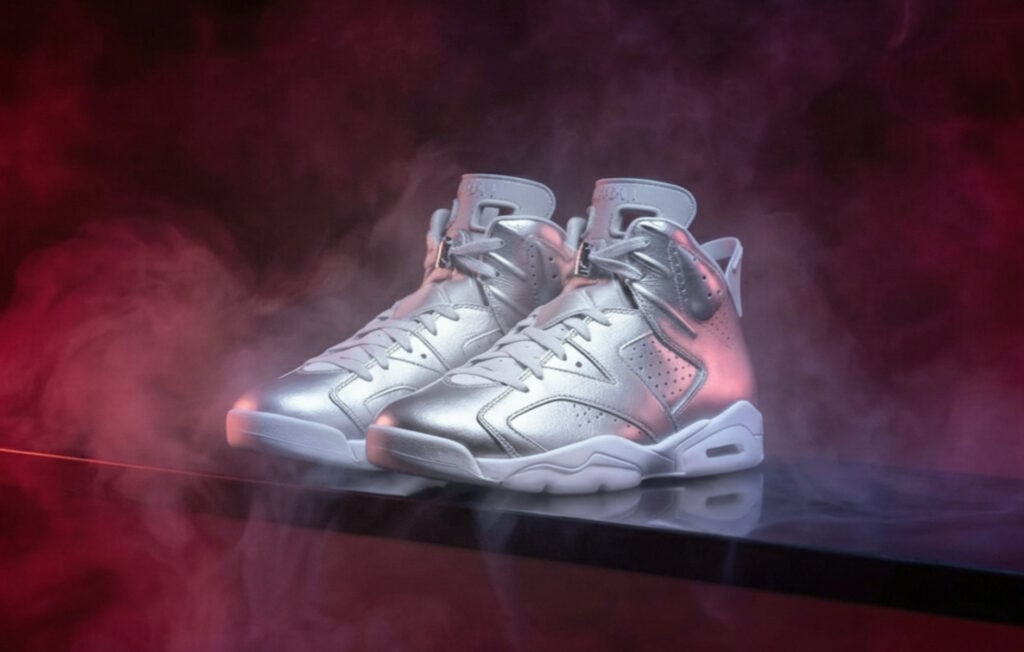 PSG x Air Jordan 6 "Metallic Silver"