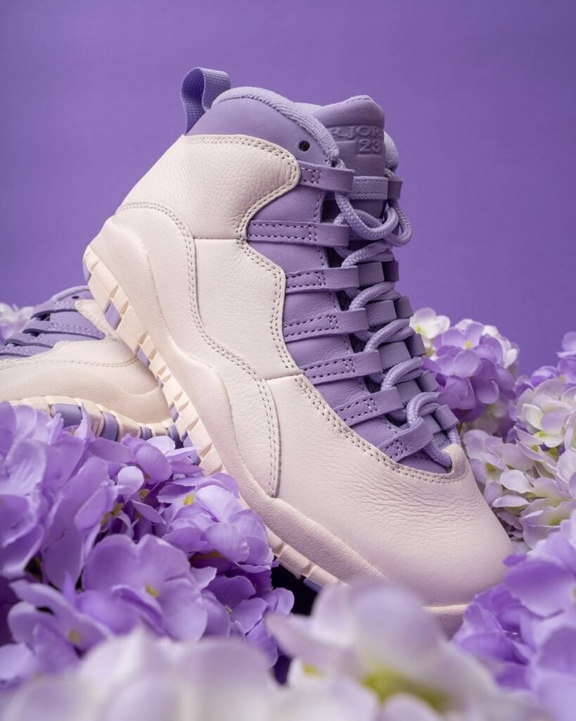 Air Jordan 10 "Hydrangeas"
