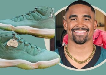 Jalen Hurts Air Jordan 11 "Jawn Air" After Super Bowl Win