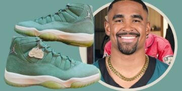 Jalen Hurts Air Jordan 11 "Jawn Air" After Super Bowl Win