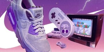 Nike “Air SNES” Sneakers Actually Let You Play Classic Nintendo Games With Your Shoes