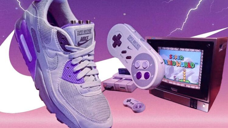 Nike “Air SNES” Sneakers Actually Let You Play Classic Nintendo Games With Your Shoes