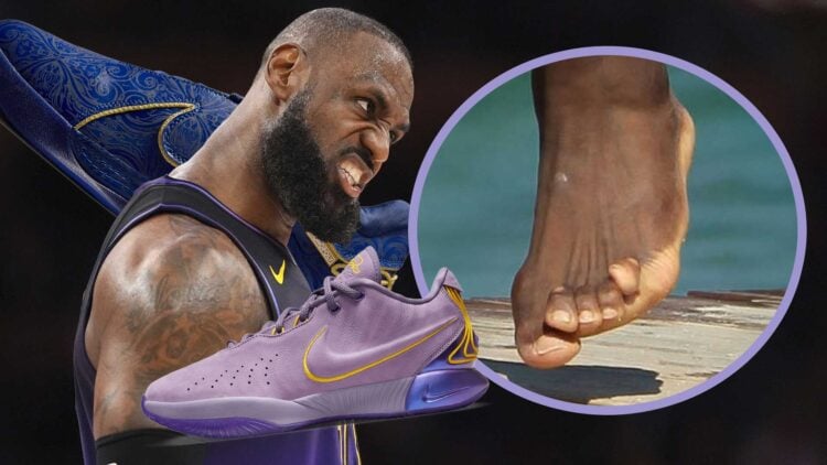 Nike-Sneakers-LeBron-James-Feet