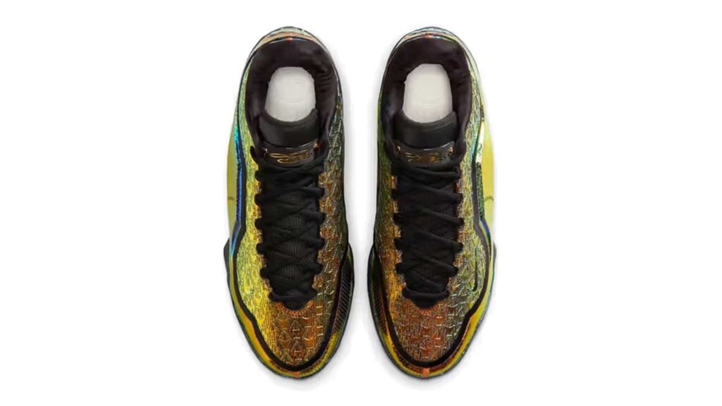 lebron james 23 sneakers top view